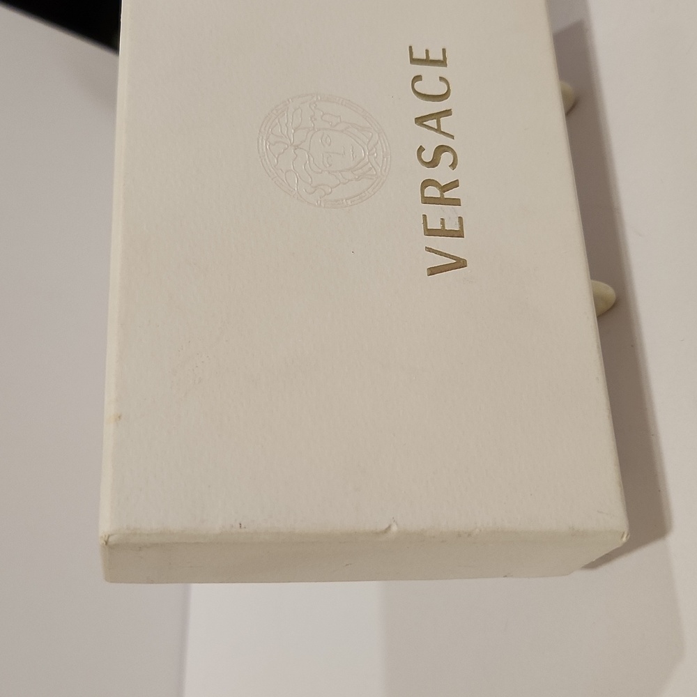 Versace White Empty Box -Wallet, Keycase, Jewelry - image 2